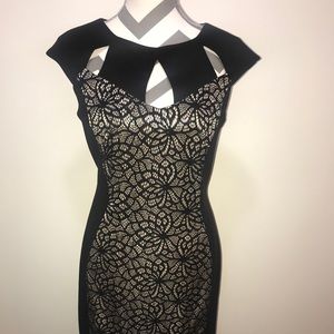 Sophisticated JAX Cocktail Dress-Black-Size 10